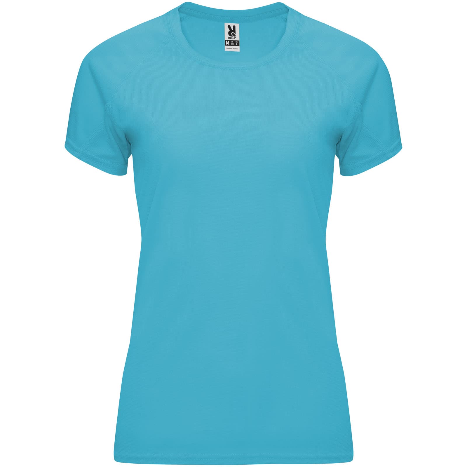 T-shirt de sport de 135 g/m² Bahrain à manches courtes pour femme coloris Turquoise