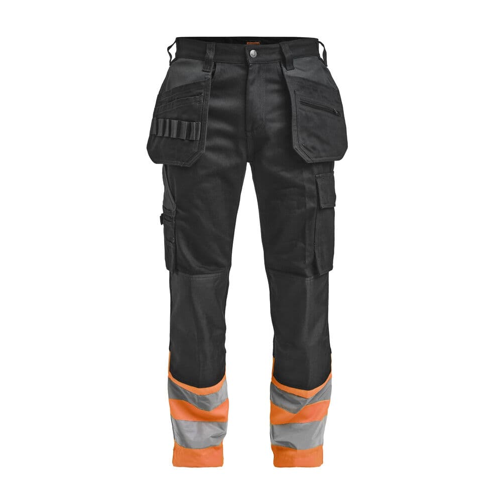 Jobman 2277 Hv Trousers Hp coloris Noir / Orange