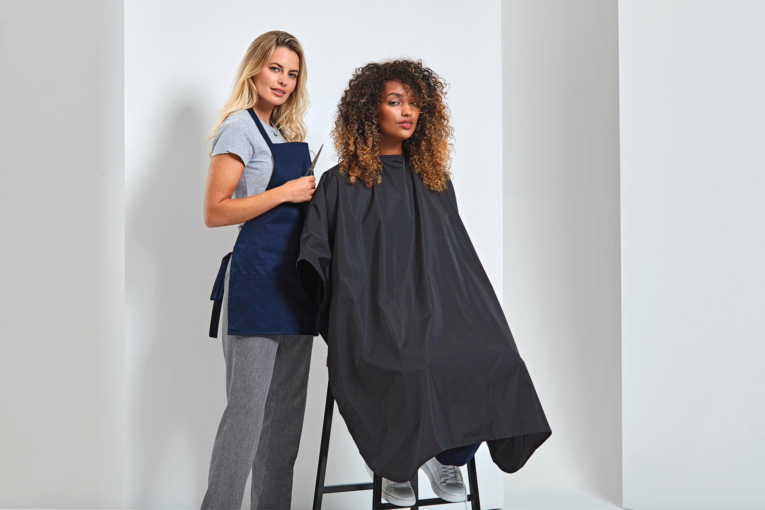 Blouse de salon imperméable en situation