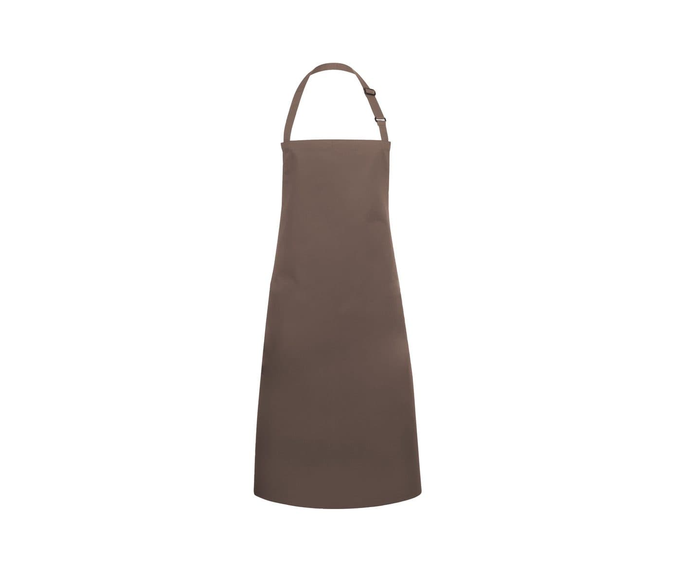 BIB APRON BASIC WITH BUCKLE coloris Marron clair