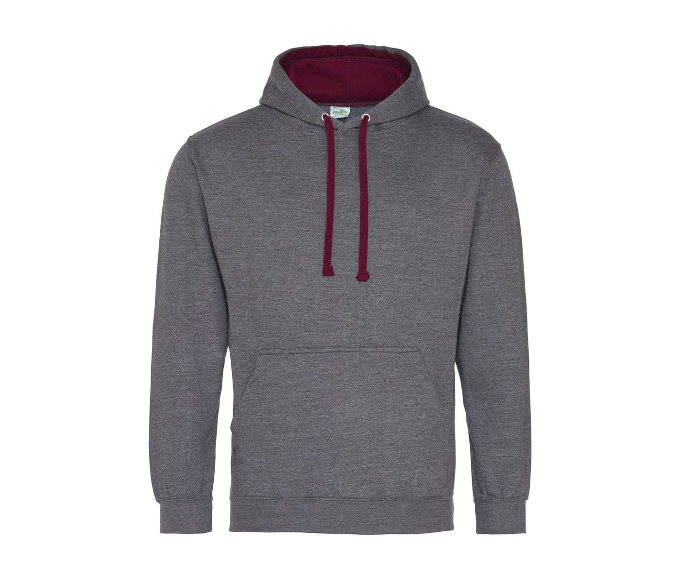 VARSITY HOODIE coloris Gris charbon / Bordeaux