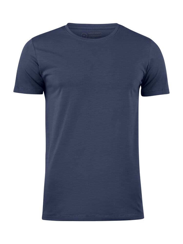 Pull col rond Cutter & Buck Manzanita homme coloris Marine foncé