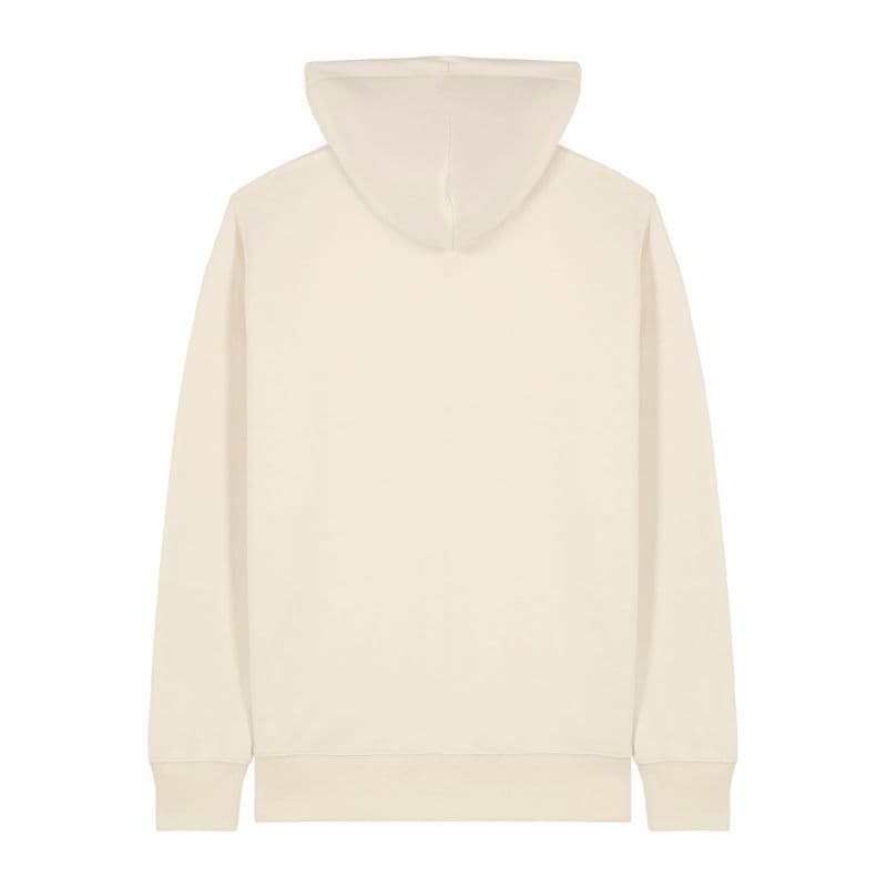 Connector 2.0 unisex medium fit zip-thru hoodie coloris Naturel brut