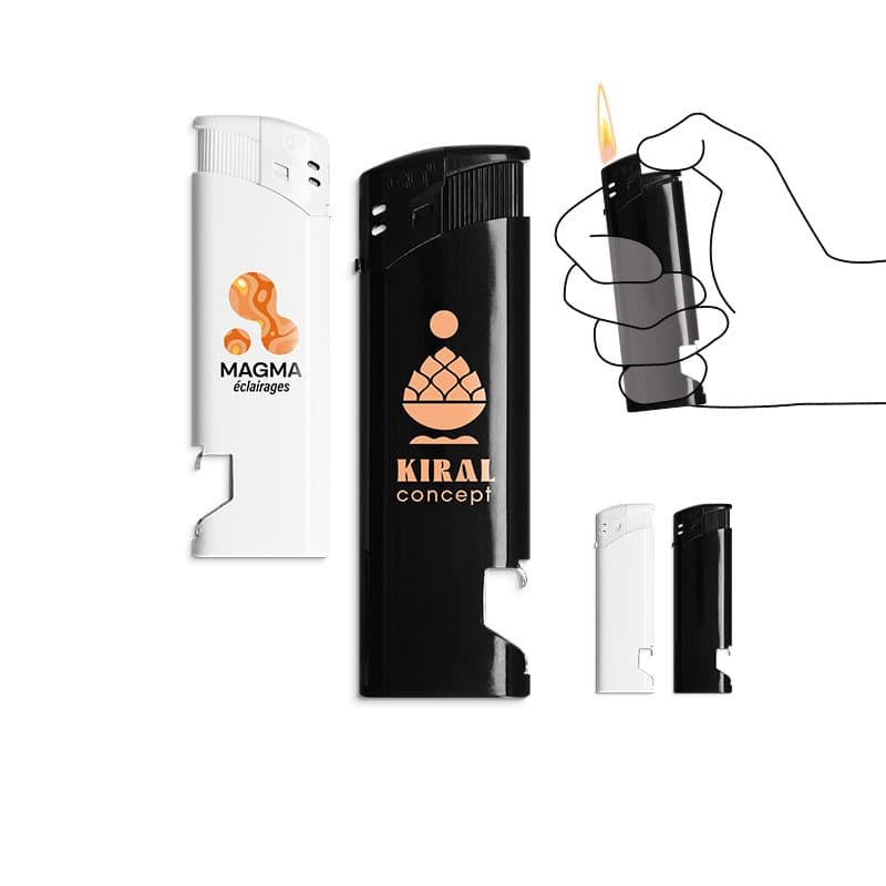 BRIQUET PIEZO AVEC DECAPSULEUR