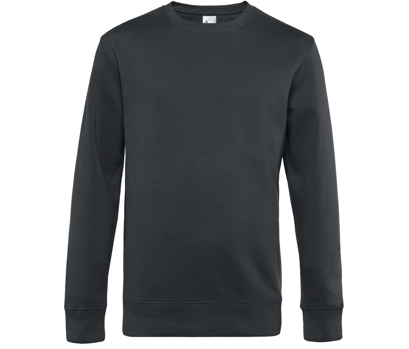 B&C KING CREW NECK coloris Asphalte
