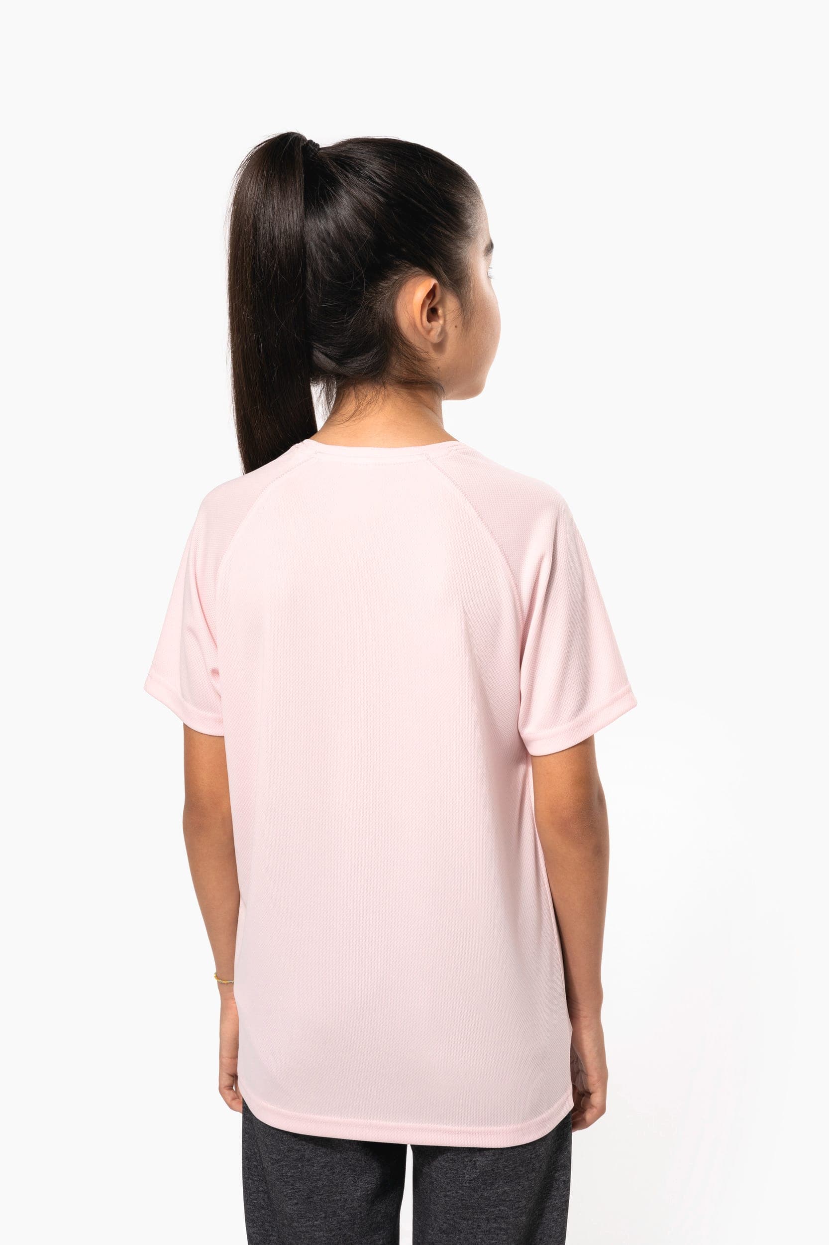 T-shirt sport manches courtes enfant en situation
