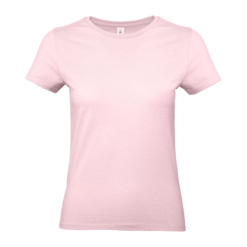 B&C #E190 /WOMEN T-SHIRT coloris Rose orchidée