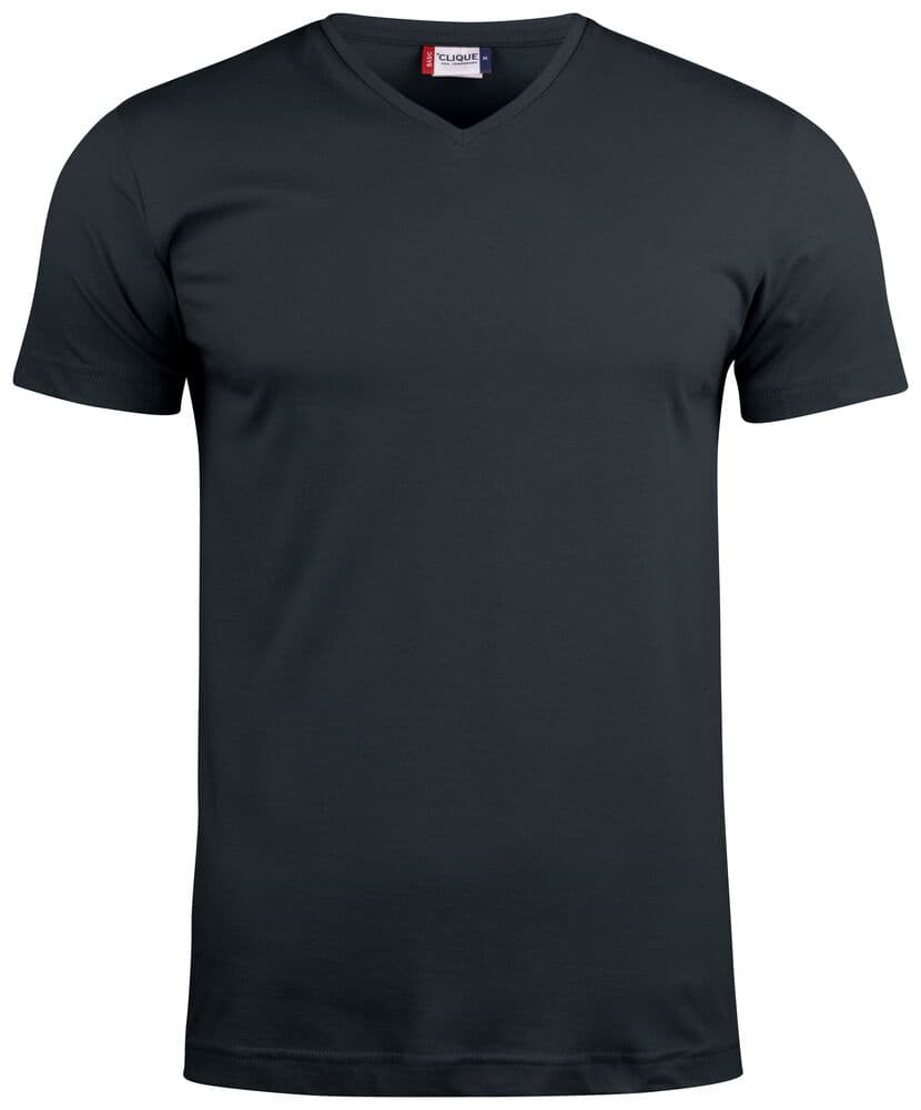 Clique Basic-T V-neck coloris Noir