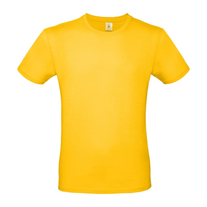 B&C #E150 UNISEX T-SHIRT coloris Or