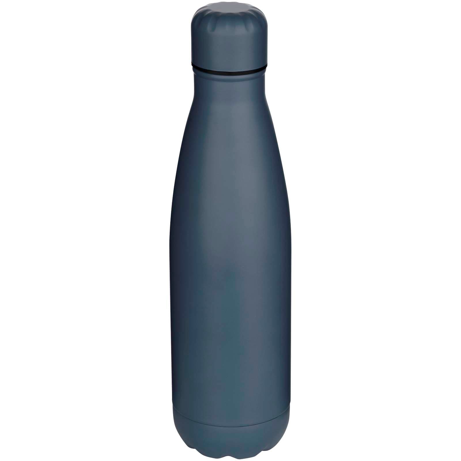Bouteille d’eau Cove de 750 ml en acier inoxydable recyclé certifié RCS à simple paroi coloris Bleu hale