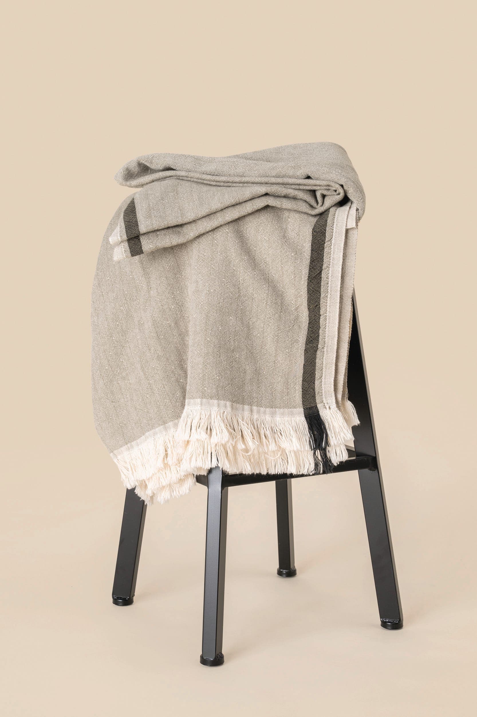 Fouta à rayures