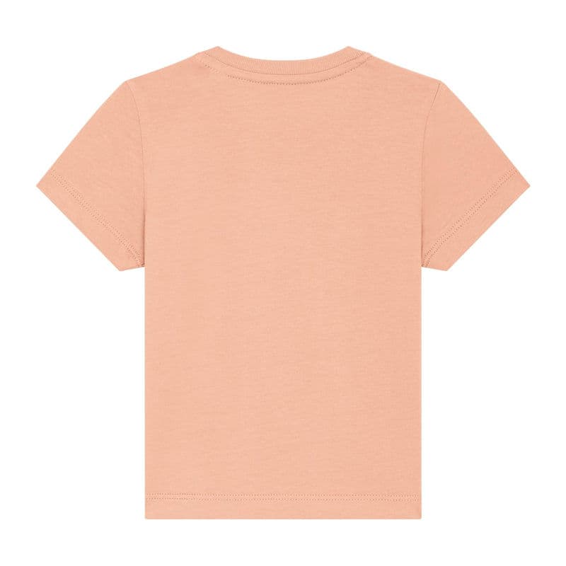 Baby Creatorbabies' t-shirt coloris Fraiche Peche