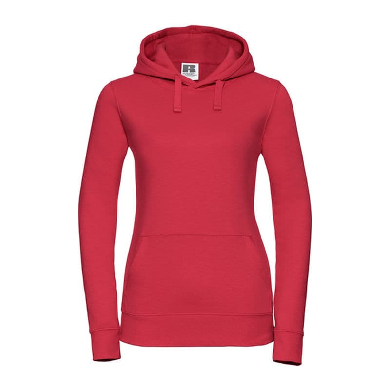 Ladies' Authentic Hooded Sweat coloris Rouge