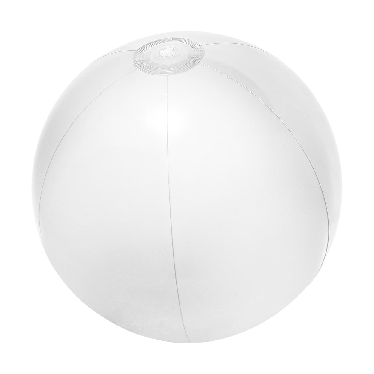 Ballon de plage en PVC (ø 40 cm) coloris Blanc
