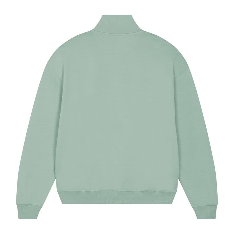 Miller Dry unisex boxy quarter zip sweatshirt coloris Vert aloe