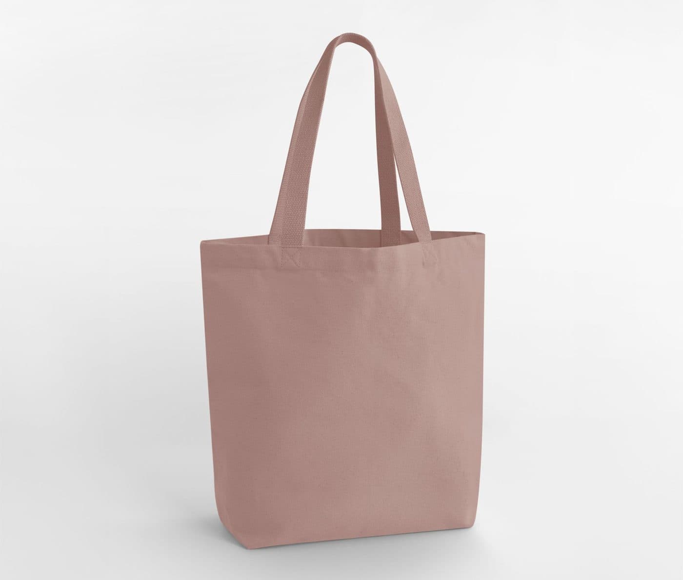 HEAVYWEIGHT CANVAS TOTE BAG coloris Rose rose