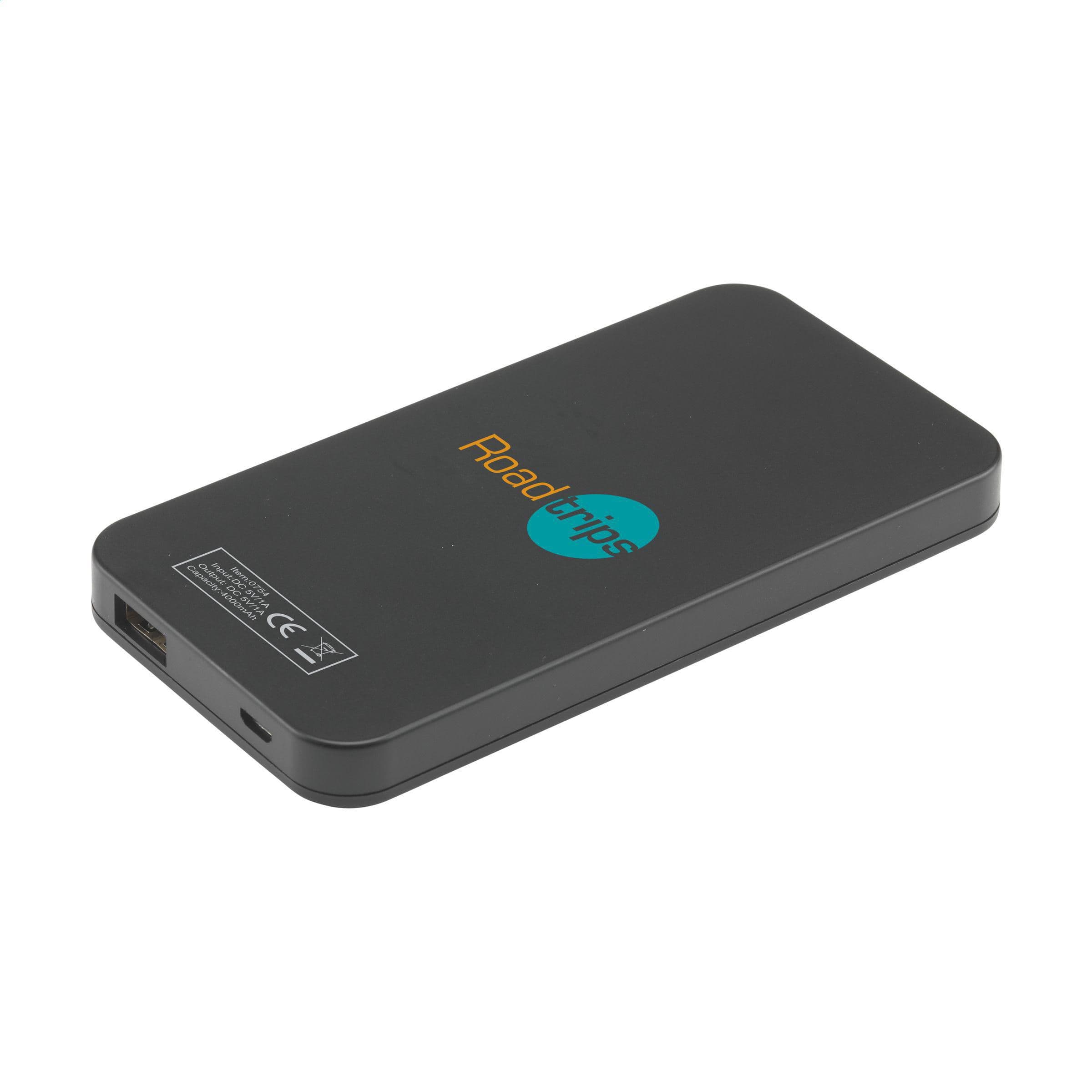 Batterie externe Solar RCS Powerbank 4000 en situation