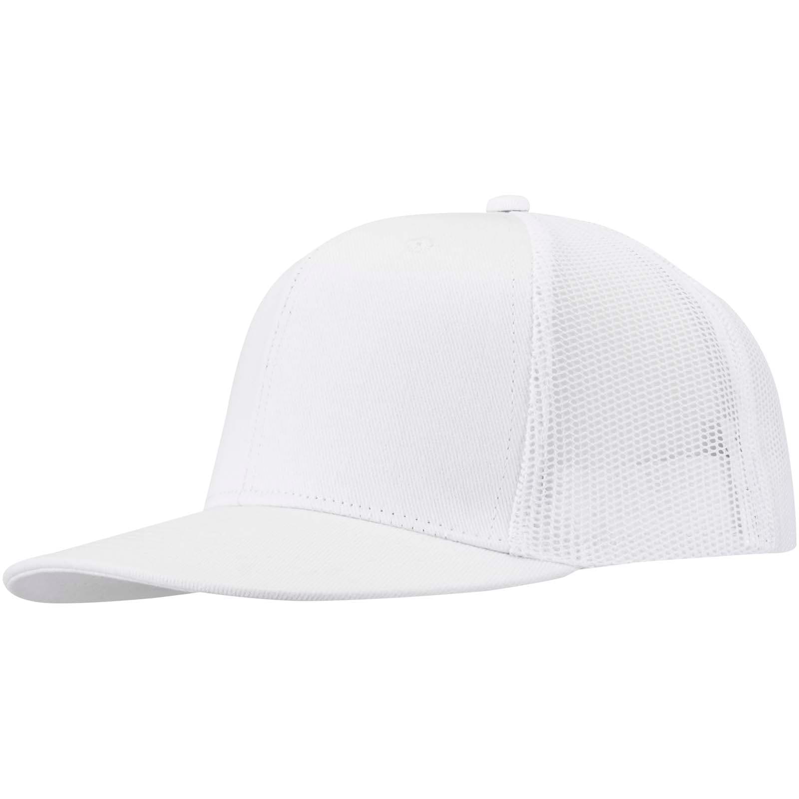 Casquette à 6 panneaux Drift Snapback de 260 g/m2 coloris Blanc