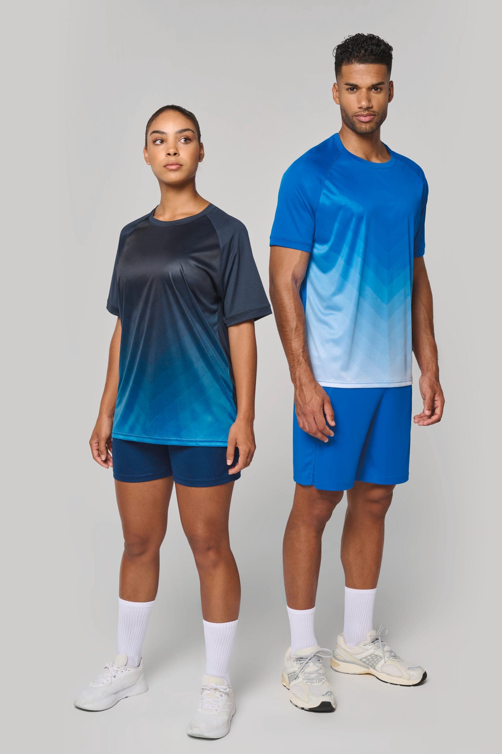 Maillot multisport polyester sublimé unisexe en situation