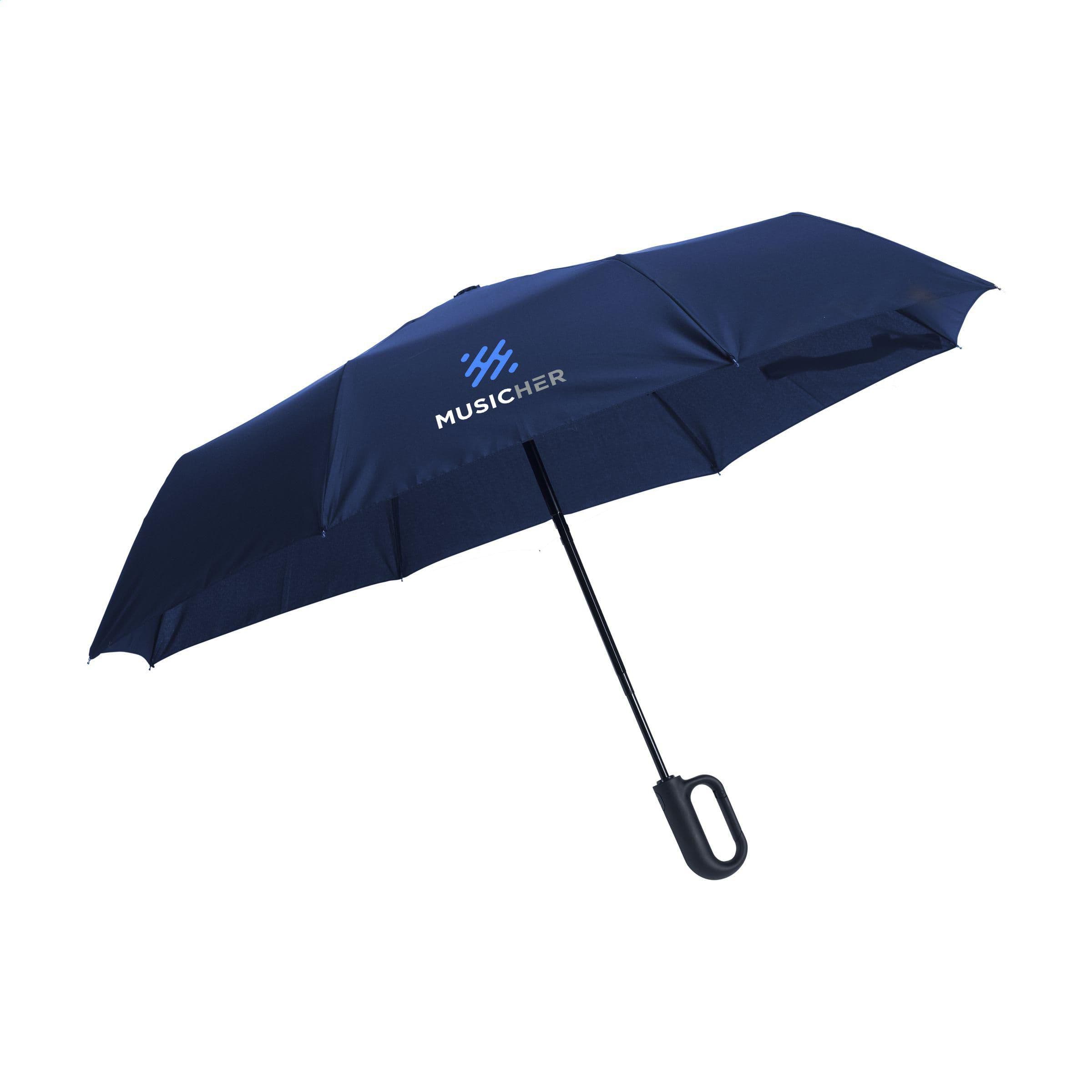 Parapluie pliable Carabiner RCS RPET 21 pouces