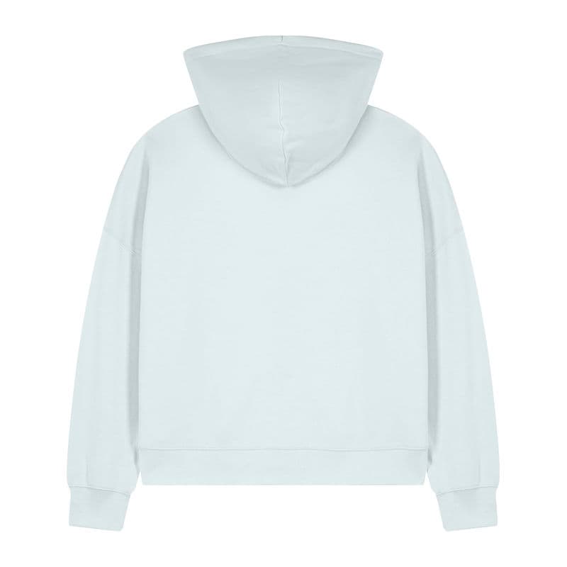 Stella Ida women's zip thru hoodie  coloris Bleu glacier