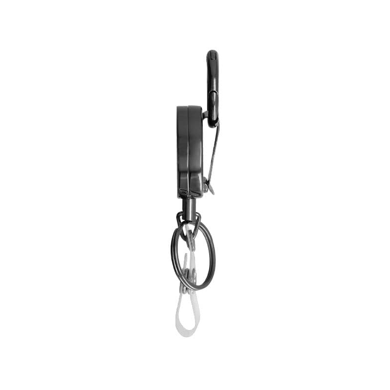 BADGE: PORTE-BADGES RETRACTABLE COQUE EN METAL en situation