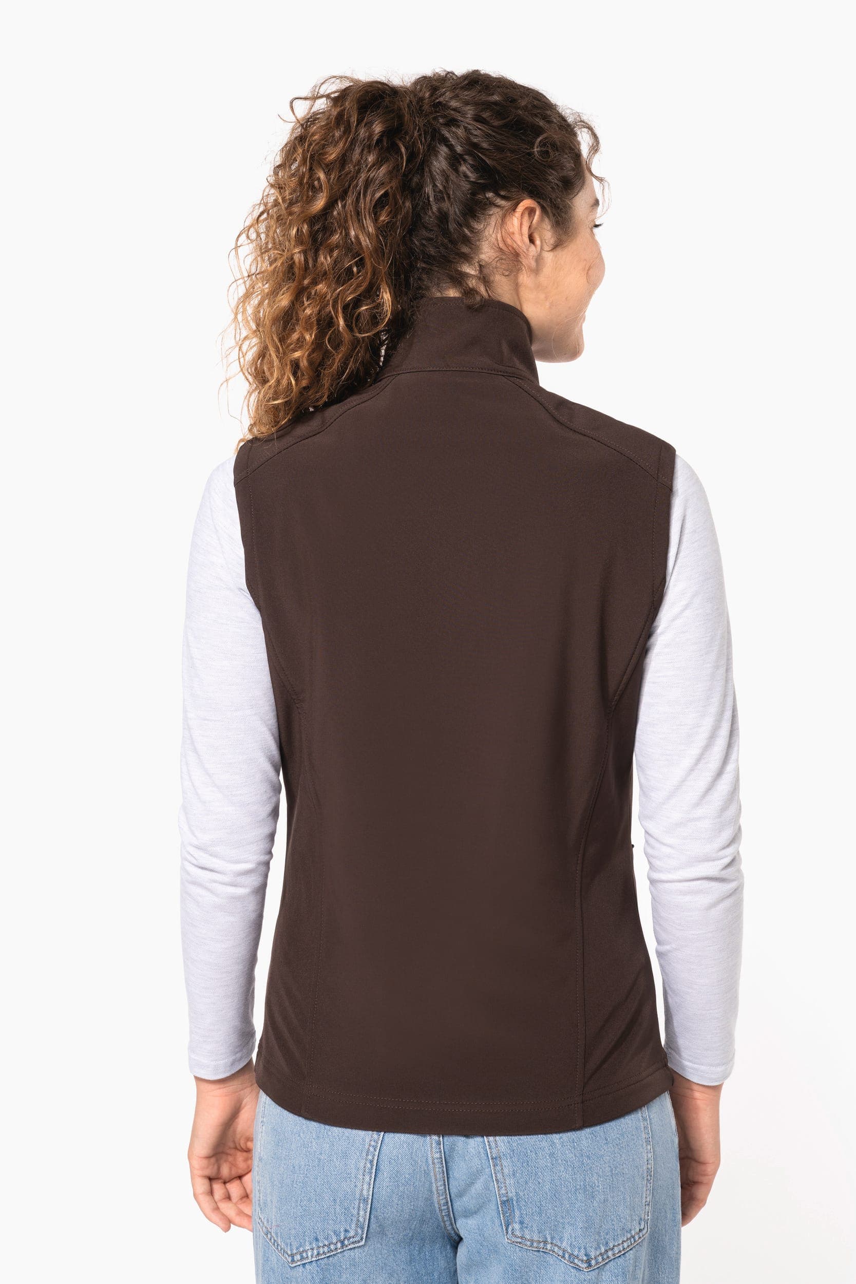 Bodywarmer softshell femme en situation
