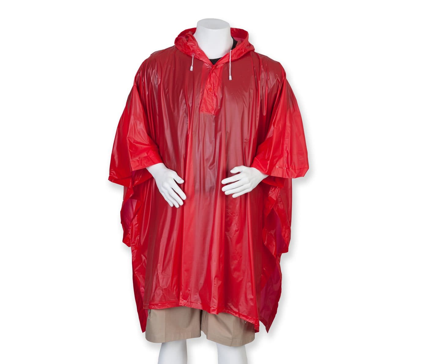 RAIN PONCHO coloris Rouge