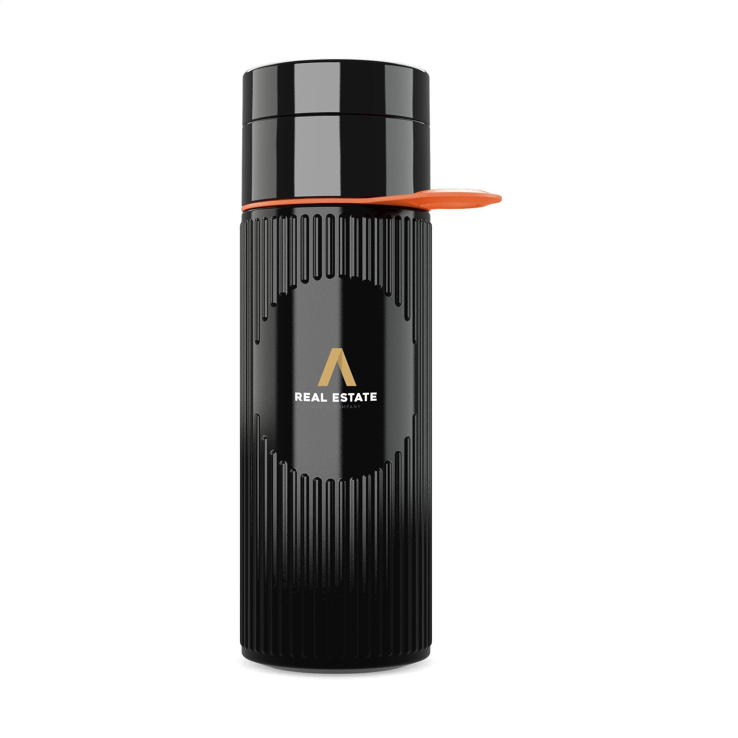 Bouteille Join The Pipe Atlantis Ring noir 500 ml