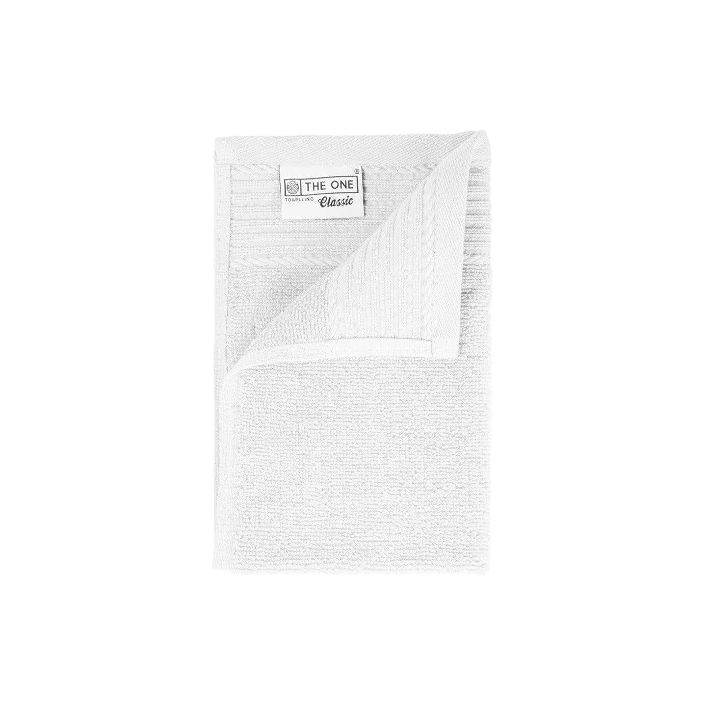 CLASSIC GUEST TOWEL coloris Blanc