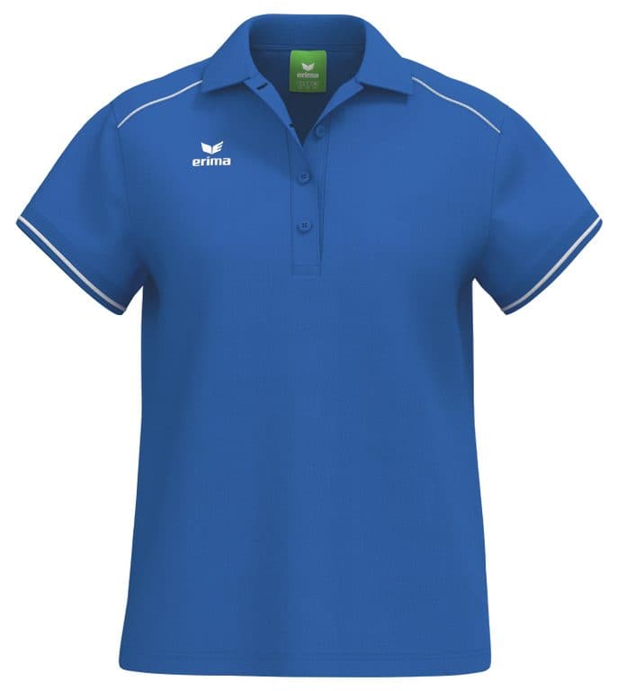 CMPT Poloshirt coloris Bleu roi / Blanc
