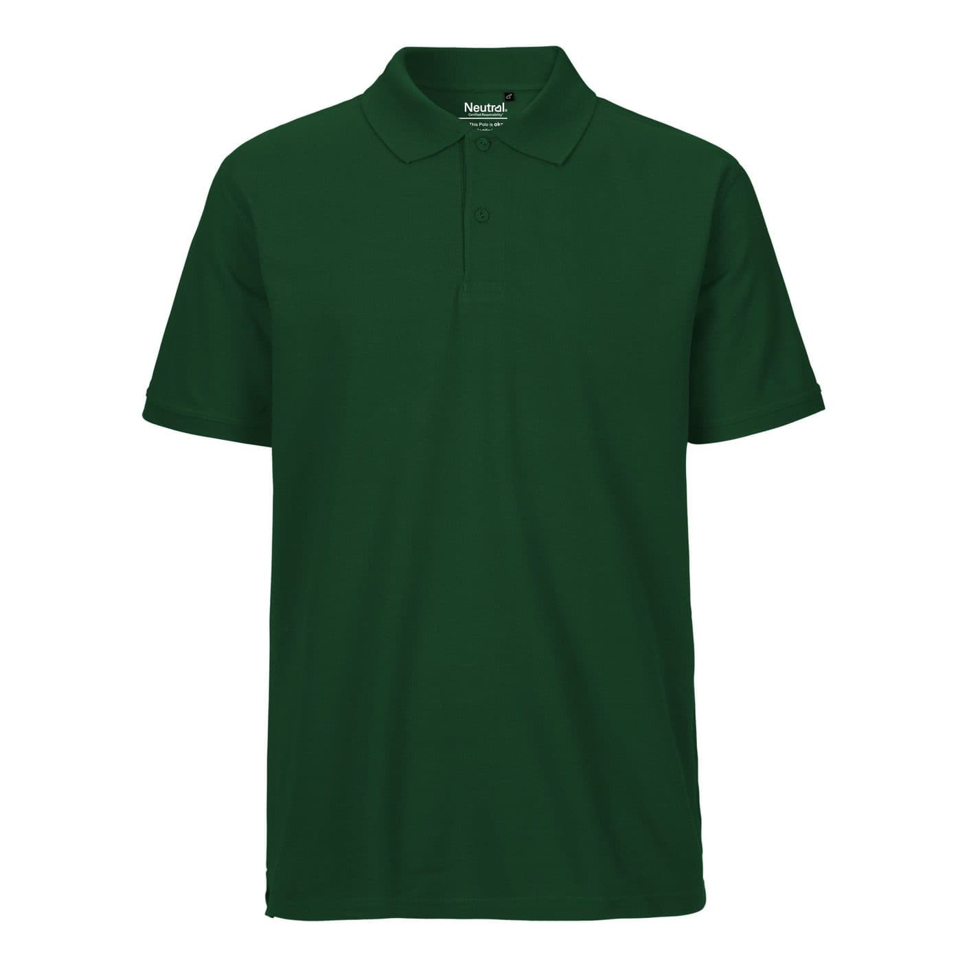 MENS CLASSIC POLO coloris Vert bouteille