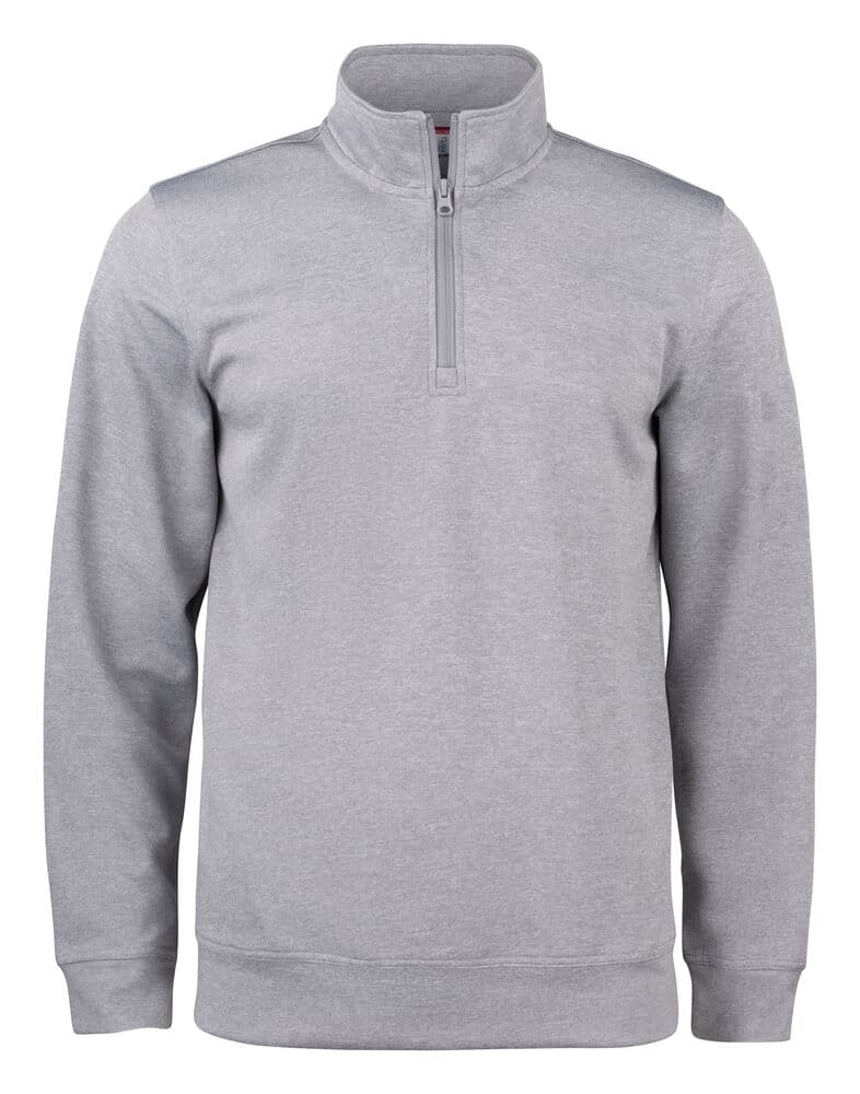 Clique Basic Active Half Zip Junior coloris Gris chiné