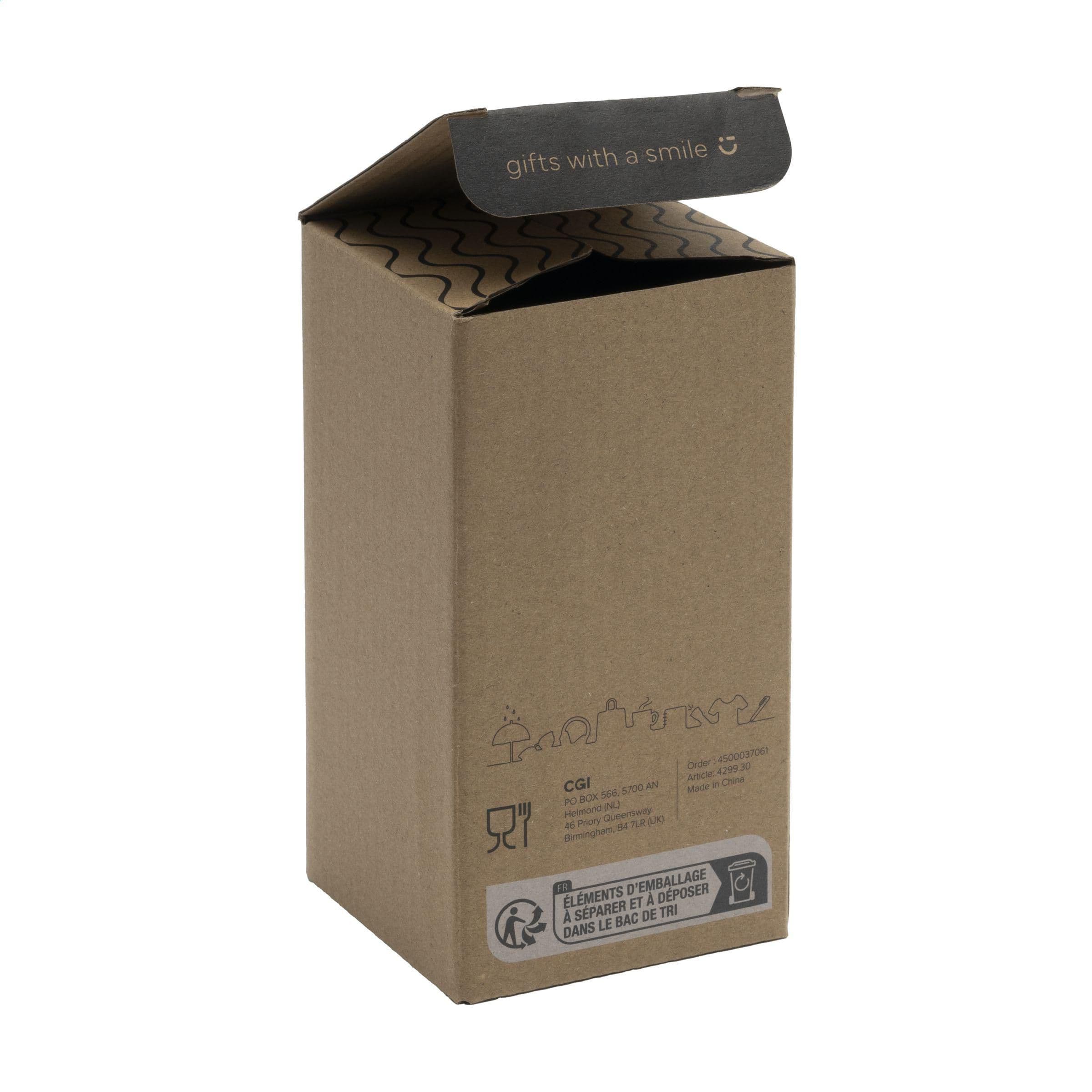 Mug Graphic Mini RCS acier recyclé 250 ml en situation