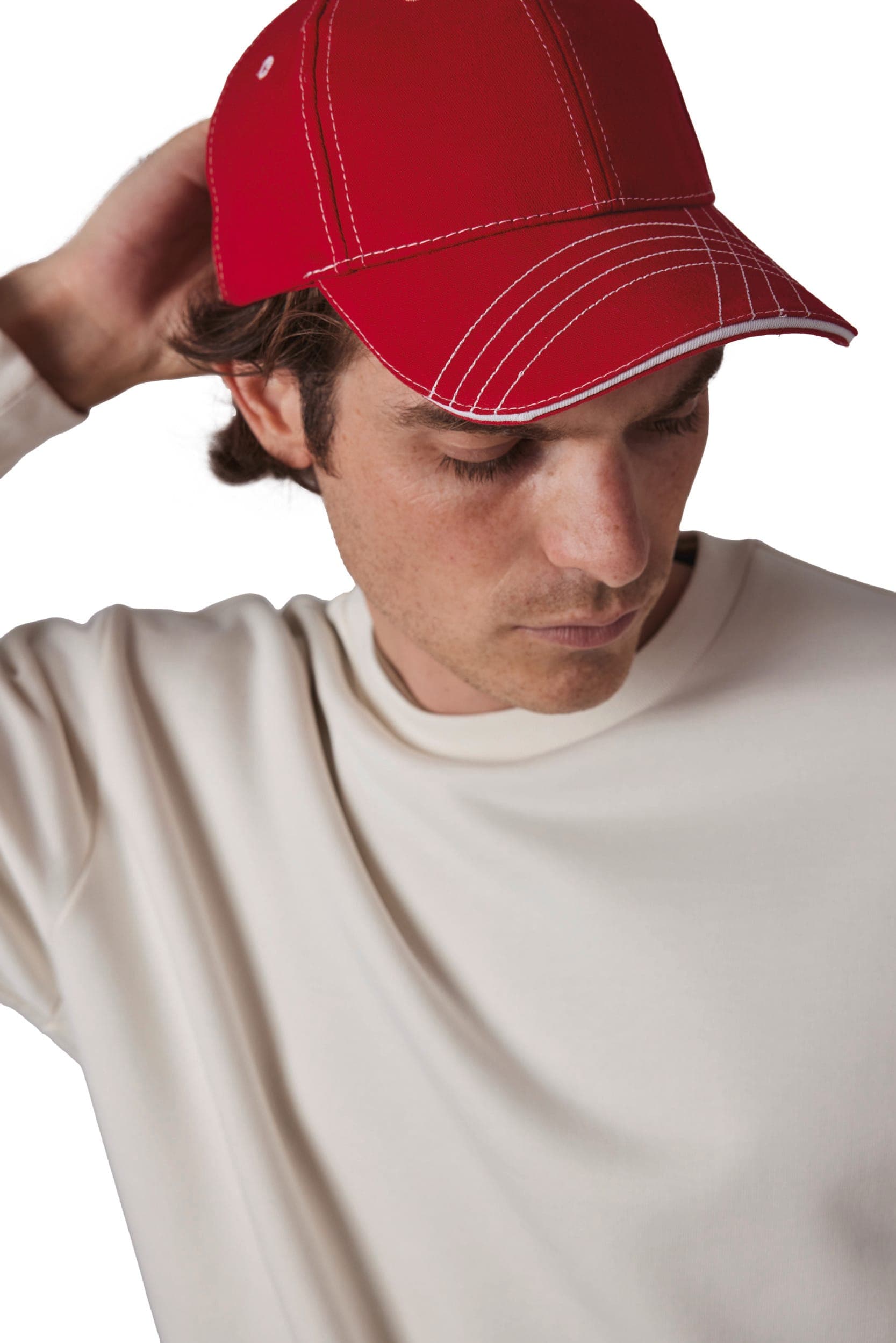 Casquette fashion - 6 panneaux en situation