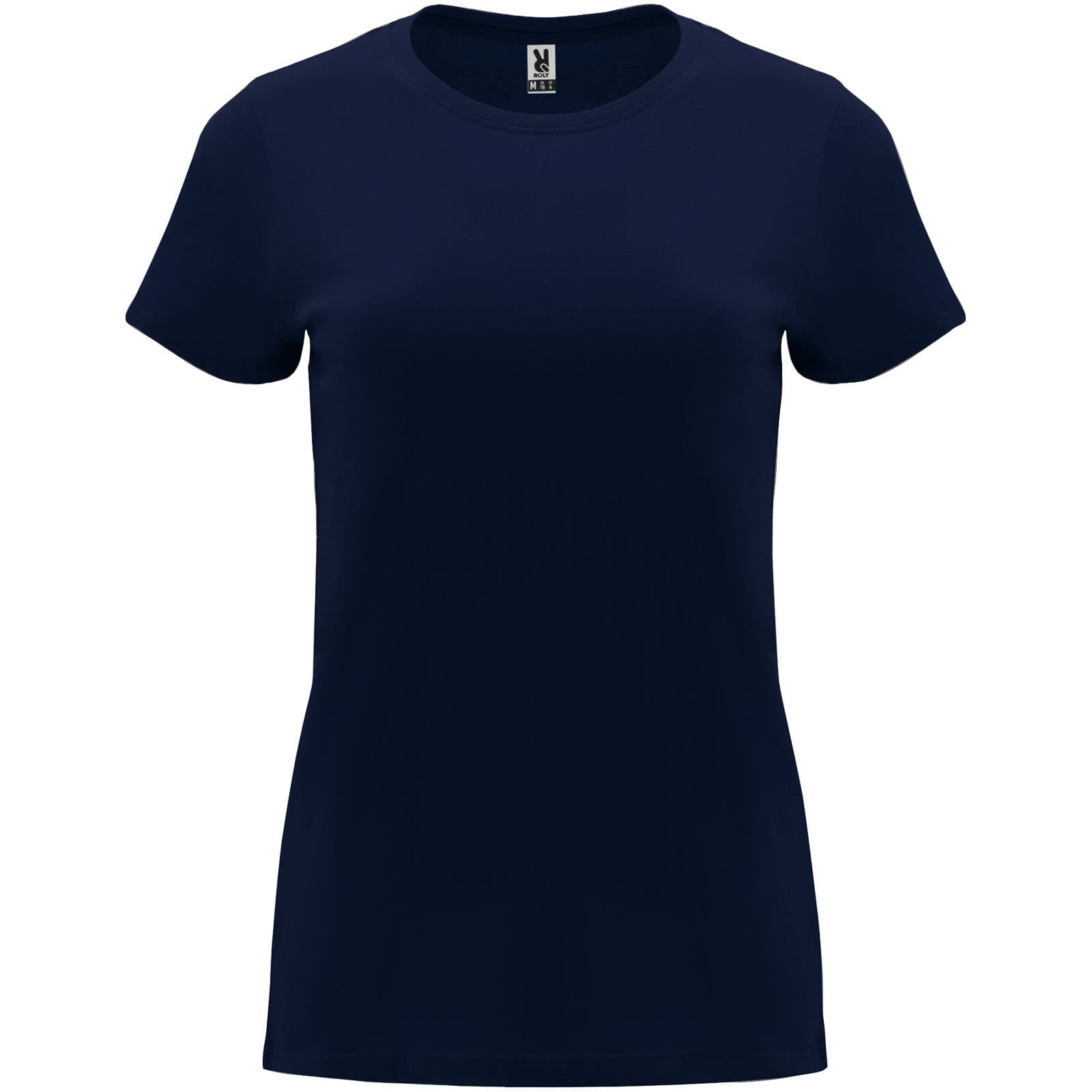 T-shirt de 170 g/m² Capri à manches courtes pour femme coloris Bleu marine