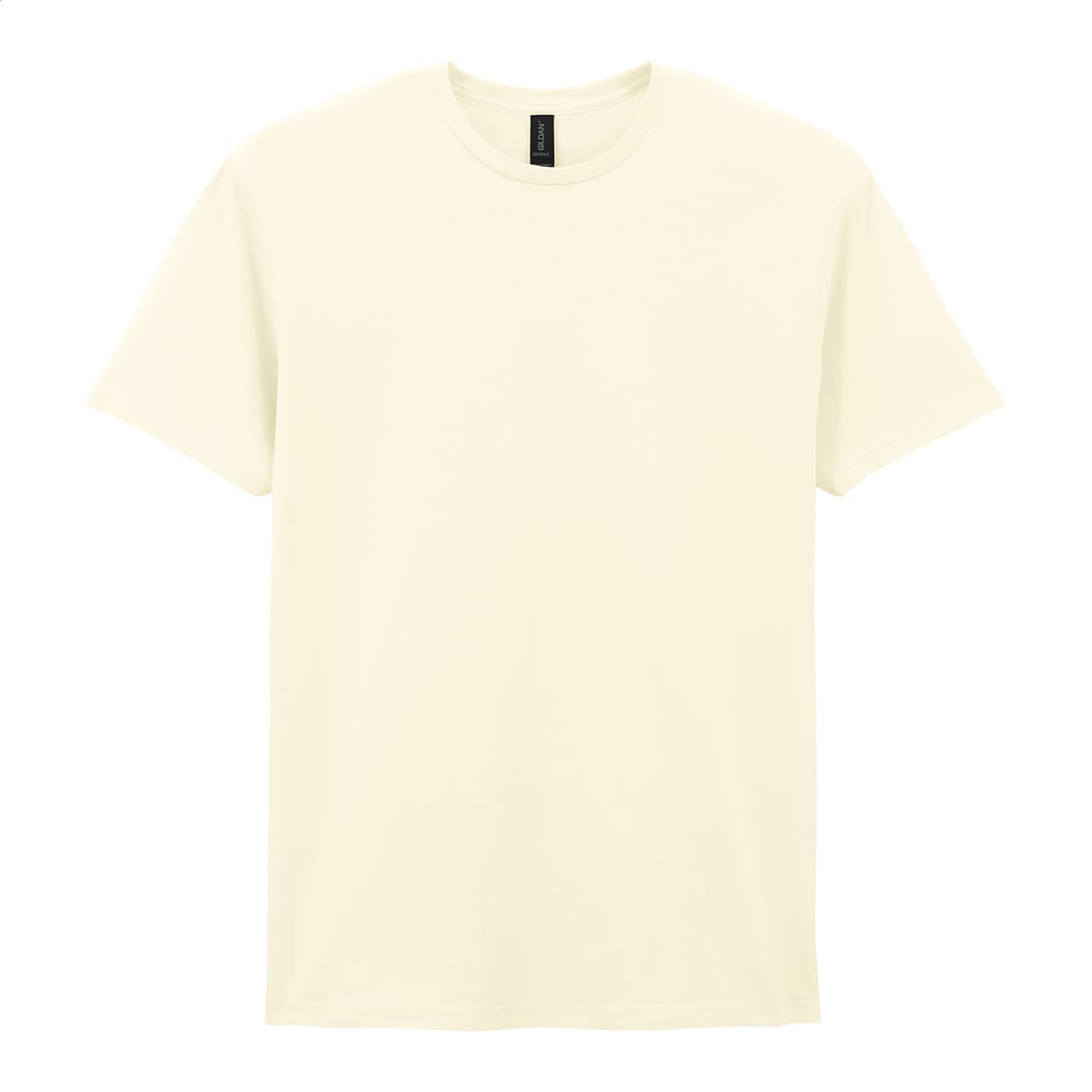 T-shirt en coton ringspun coloris Beige