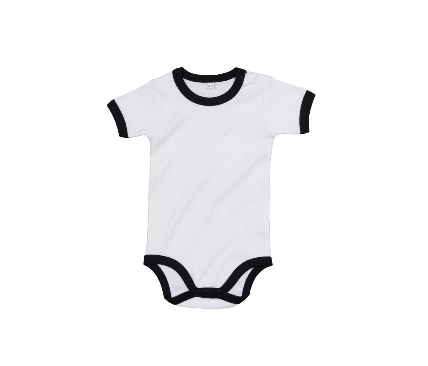 BABY RINGER BODYSUIT coloris Blanc / Noir