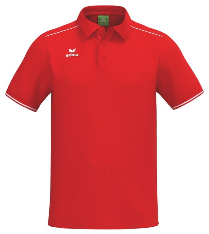 CMPT Poloshirt coloris Rouge / Blanc