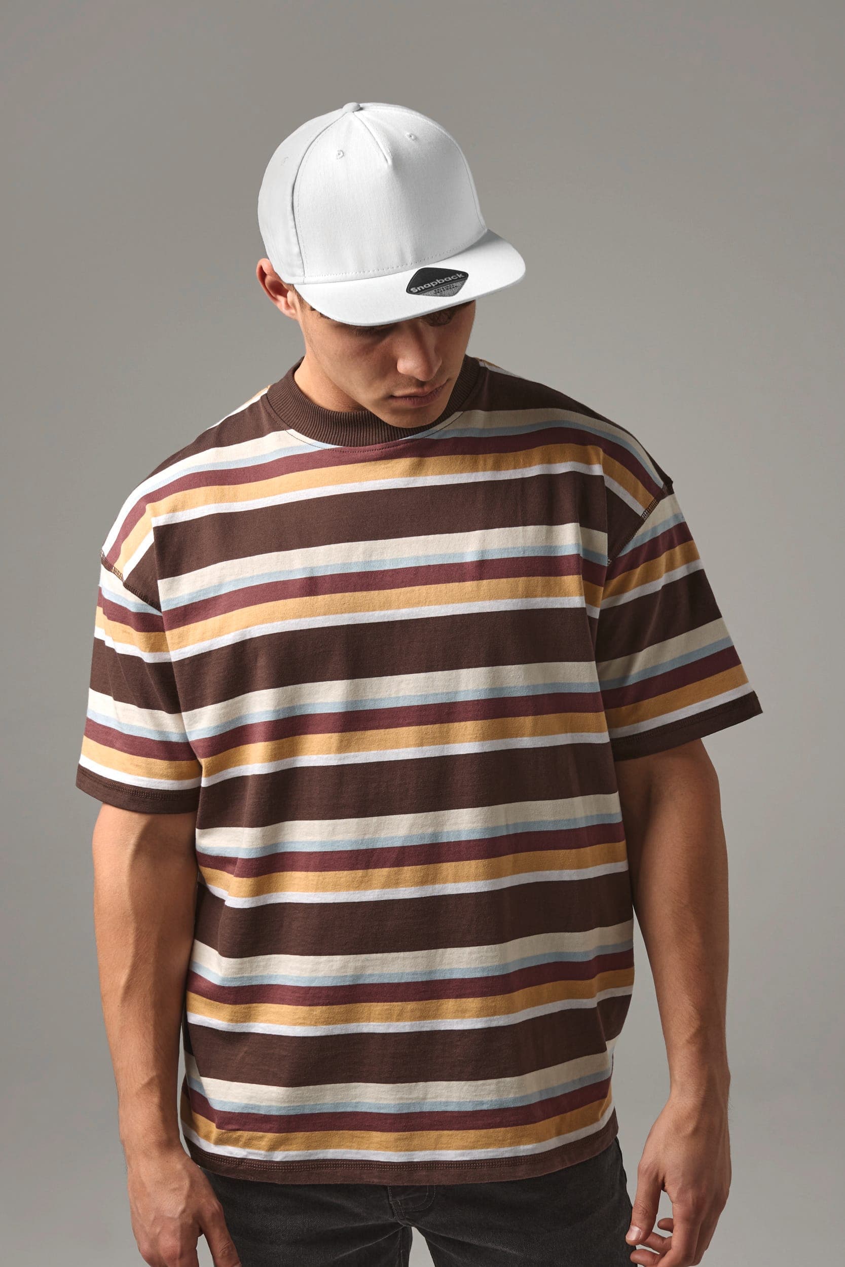 5 PANEL SNAPBACK RAPPER CAP