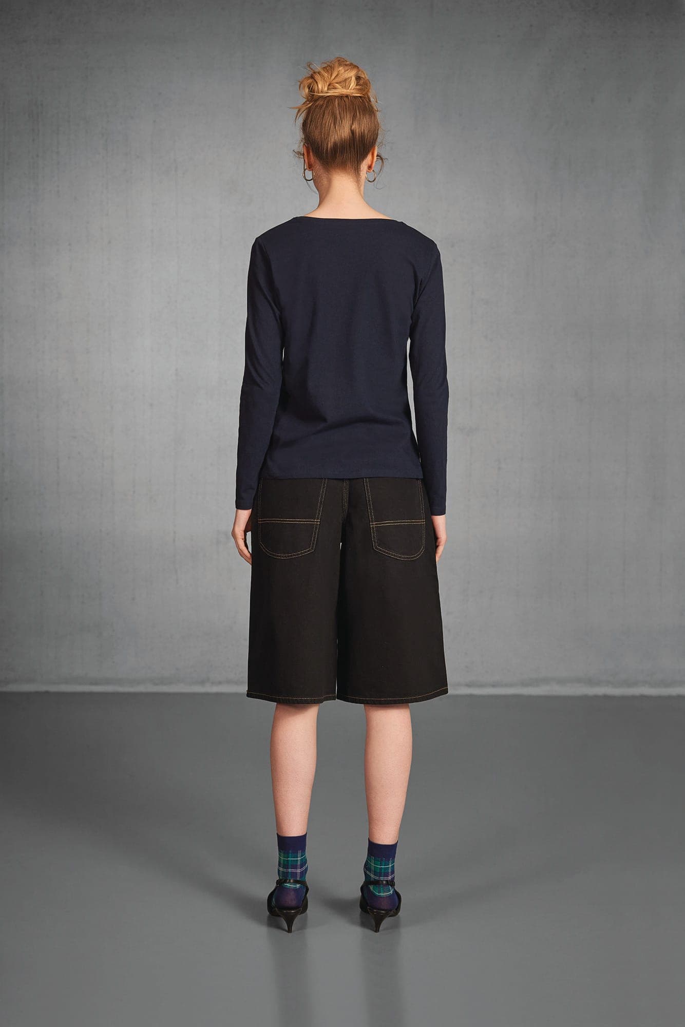 T-shirt manches longues femme #E190 en situation