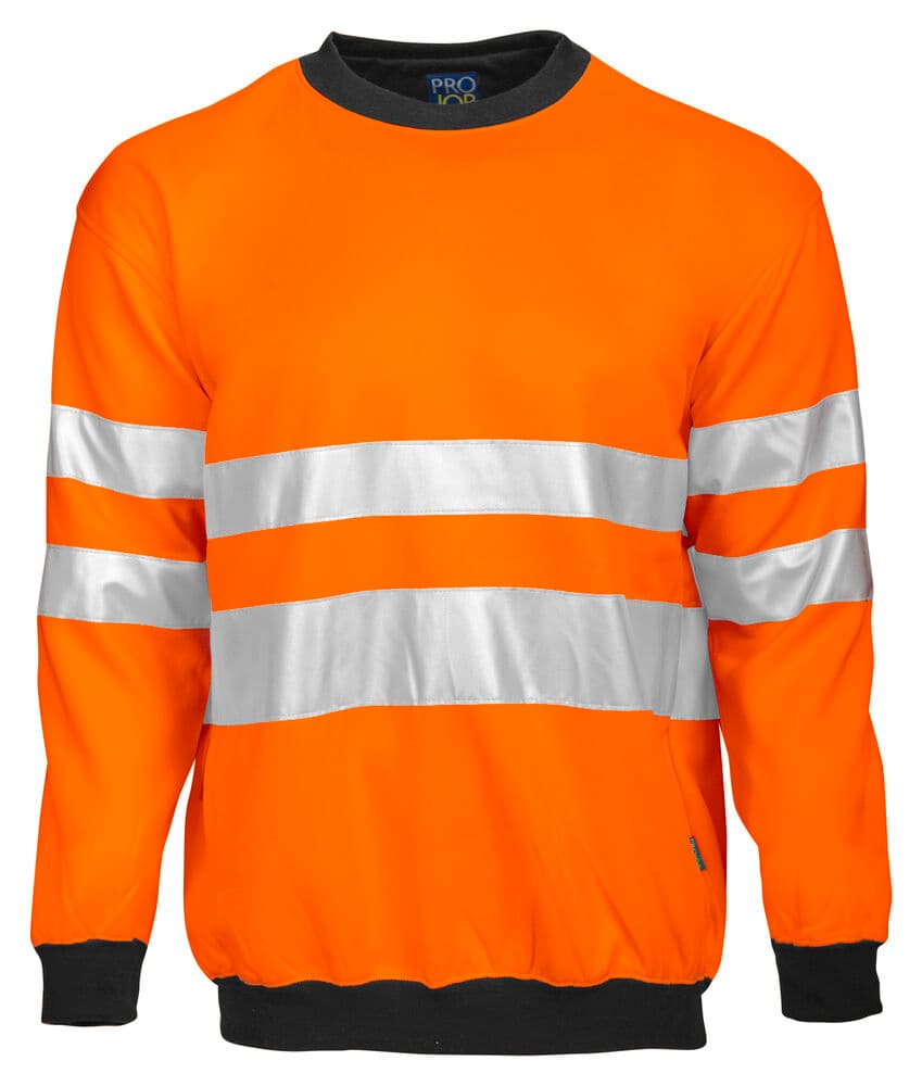 6101 SWEAT-SHIRT SIGNALISATION COL ROND EN ISO 20471 CLASSE 3
