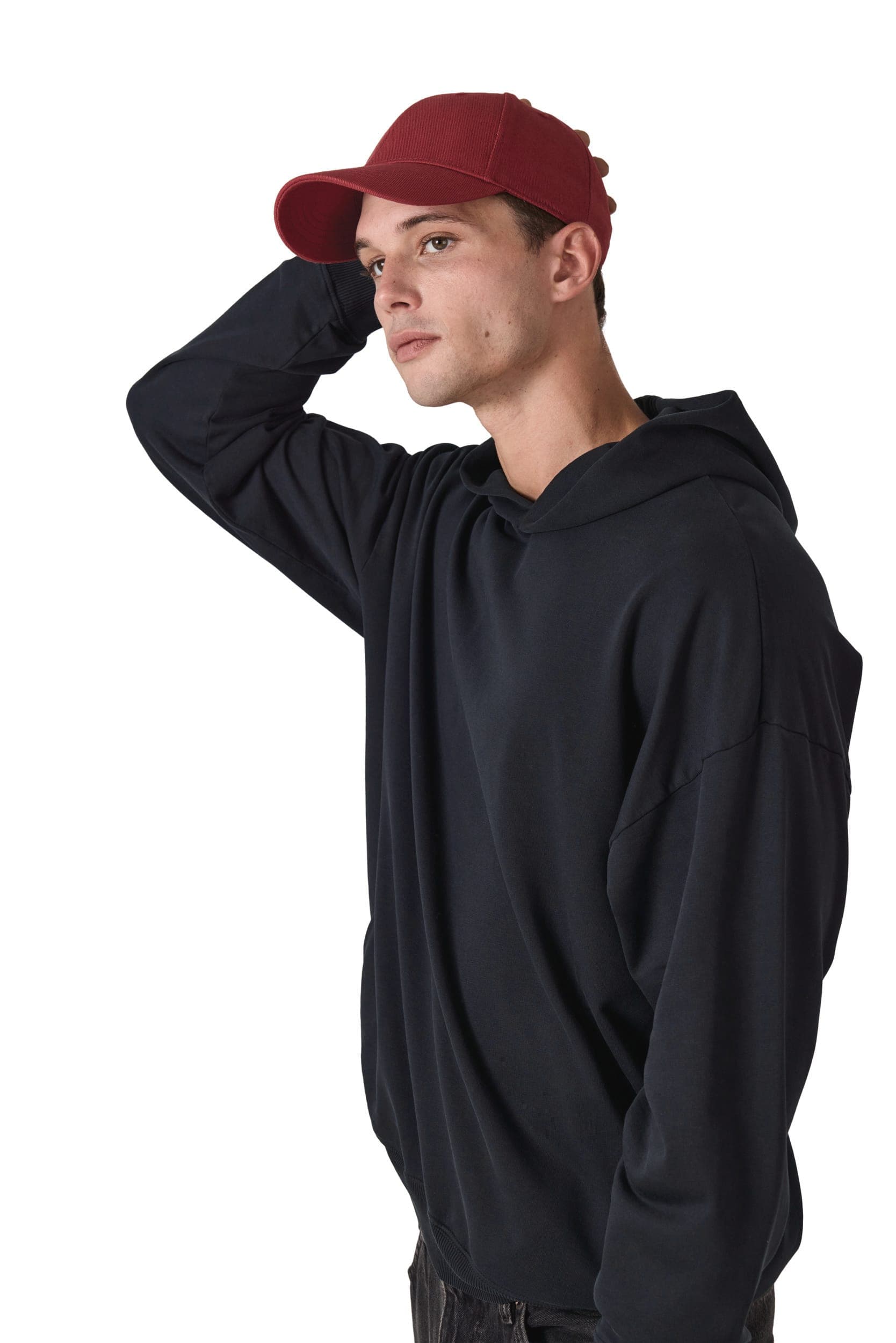 Casquette en coton bio 6 panneaux - K-up Gold Label en situation