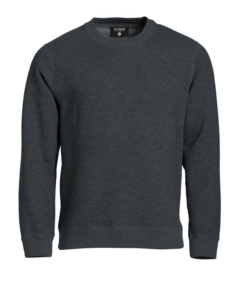 Clique Classic Roundneck coloris Anthracite chiné