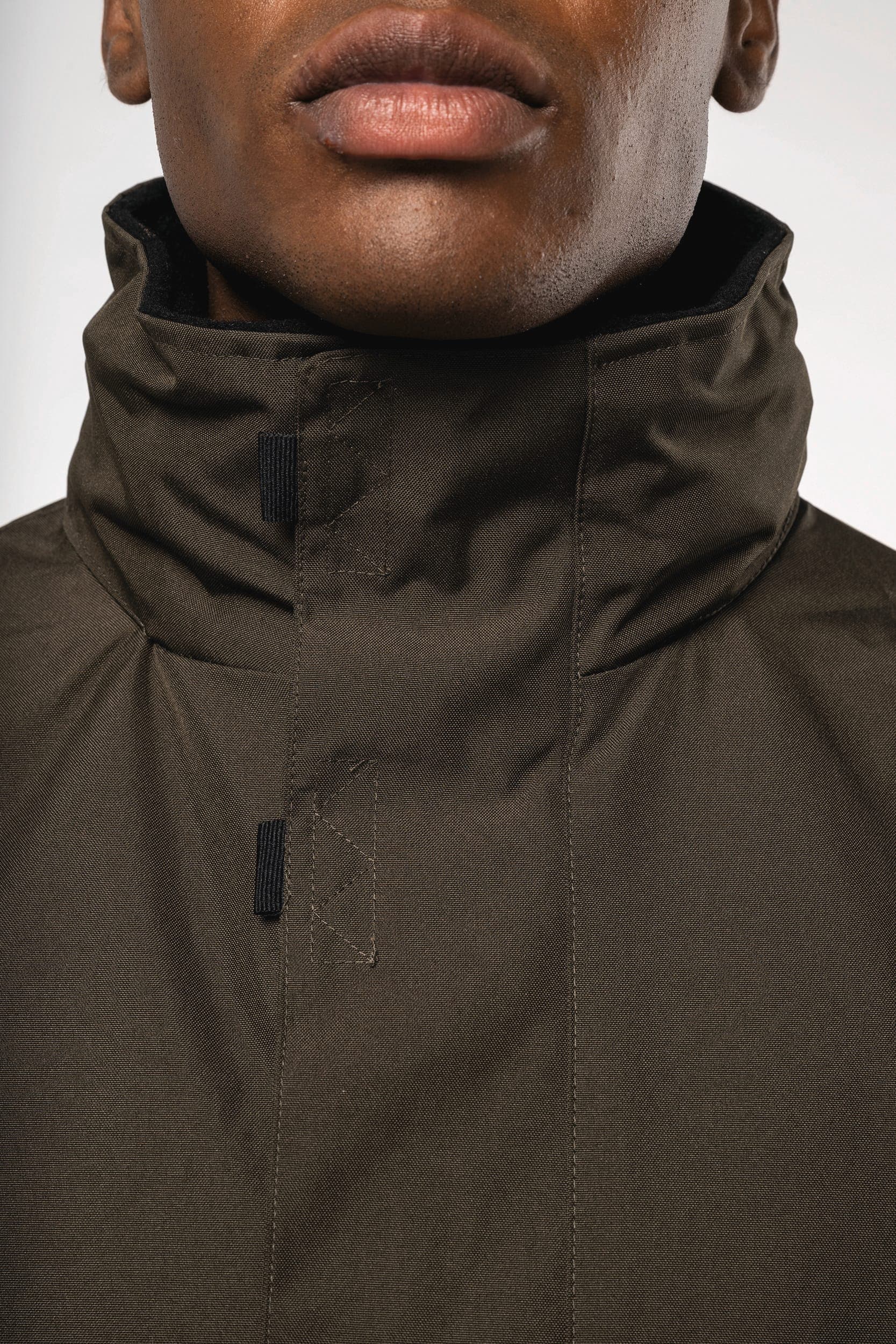 Parka doublure matelassée en situation