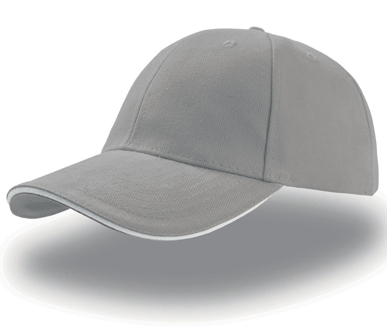 LIBERTY SANDWICH CAP coloris Gris clair / Blanc