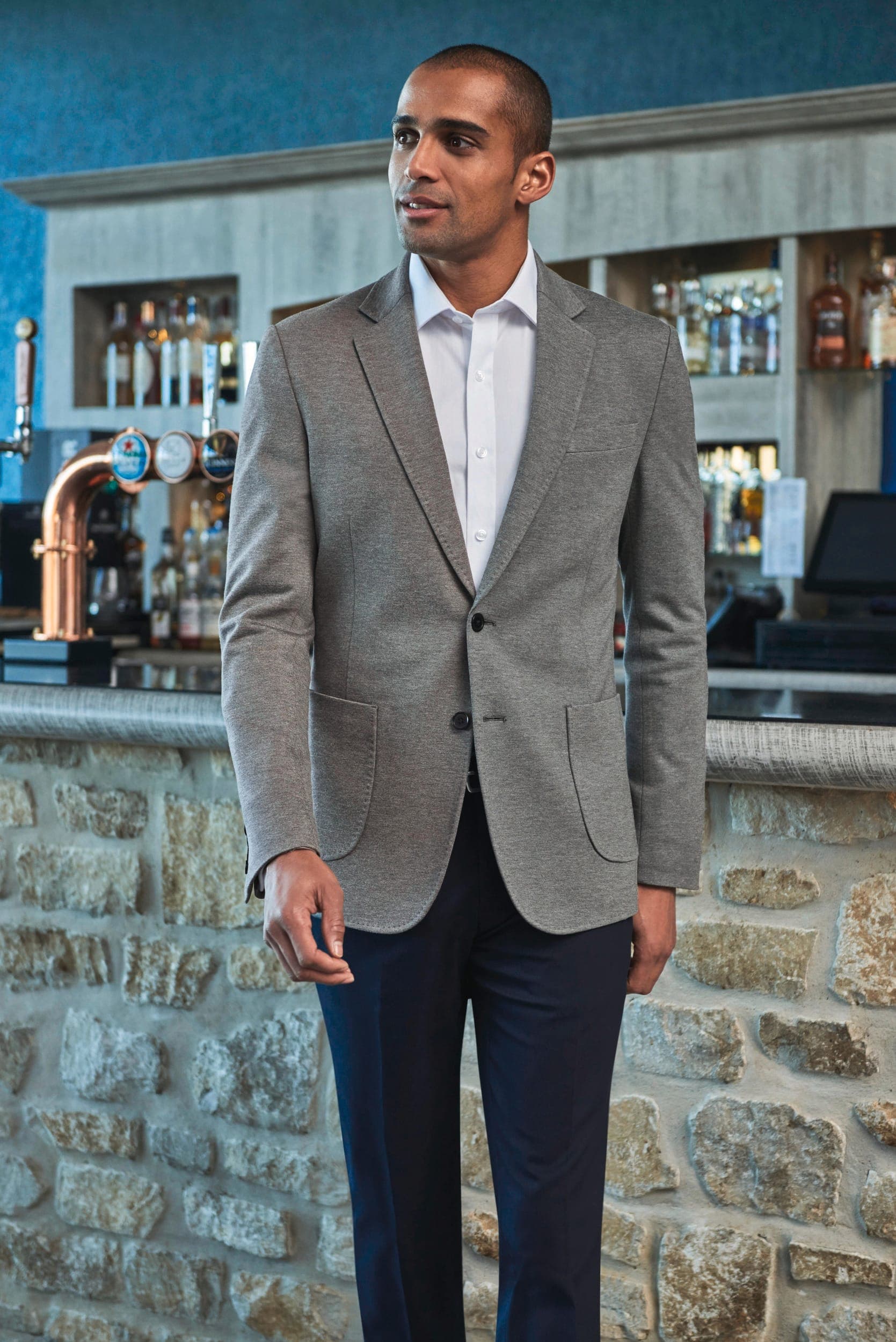 Veste en jersey homme Rory en situation