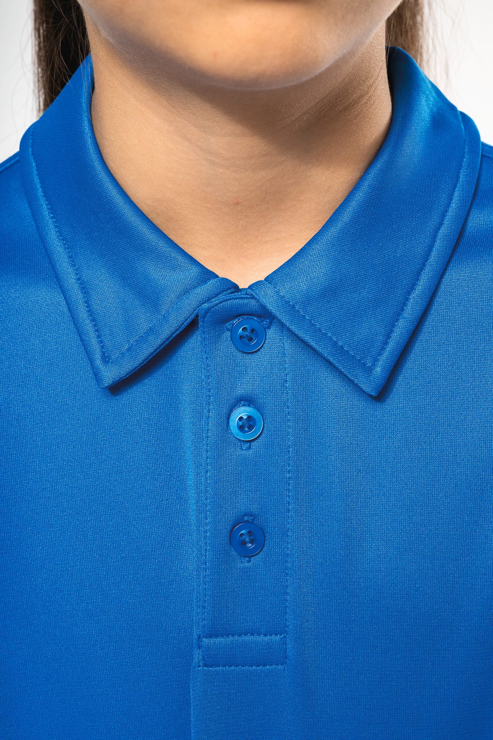 Polo sport manches courtes enfant en situation