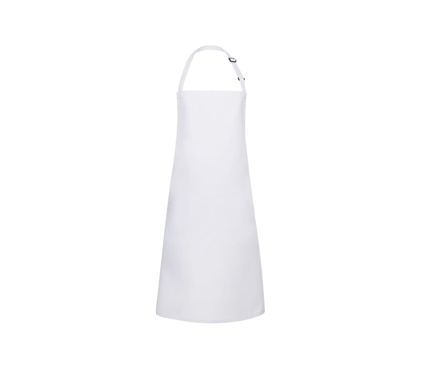 BIB APRON BASIC WITH BUCKLE coloris Blanc