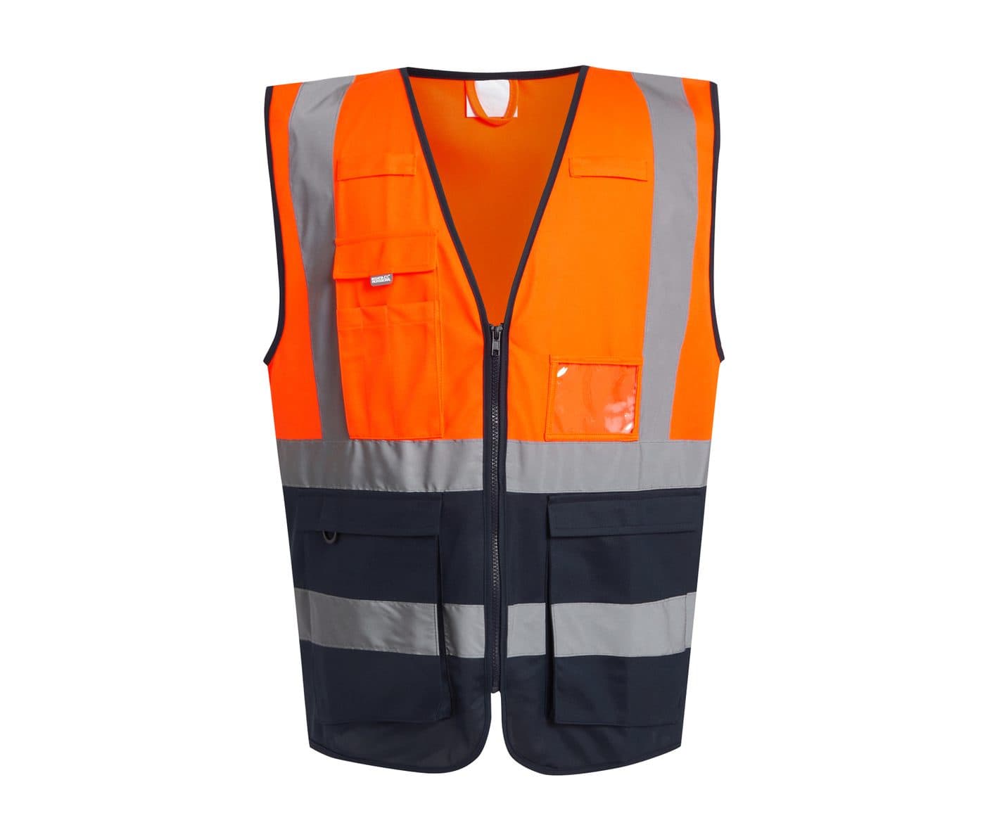 PRO HI-VIS EXECUTIVE VEST coloris Orange / Marine